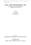 Real Time Programming 1983: Proceedings of the 12th Ifac/Ifip Workshop, Hatfield, UK, 29-31 March 1983 - Bull, Gordon M