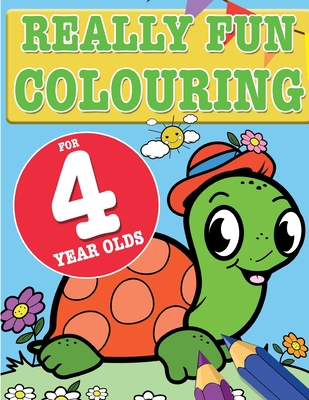 Really Fun Colouring Book For 4 Year Olds: Fun & creative colouring for four year old children - MacIntyre, Mickey