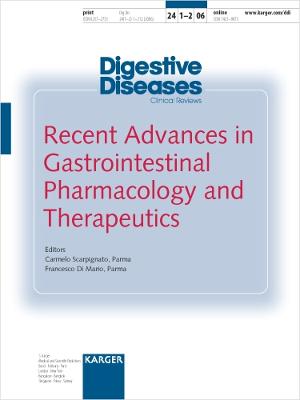 Recent Advances in Gastrointestinal Pharmacology and Therapeutics - Scarpignato, C