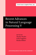 Recent Advances in Natural Language Processing V: Selected Papers from Ranlp 2007