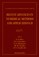 Recent Advances in Numerical Methods and Applications II - Proceedings of the Fourth International Conference