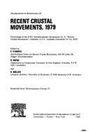 Recent Crustal Movements, 1979: Proceedings of the Iugg Interdisciplinary Symposium No. 9, "Recent Crustal Movements," Canberra, A.C.T., Australia, December 13-14, 1979