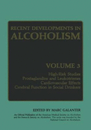 Recent Developments in Alcoholism: Volume 3