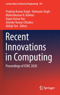 Recent Innovations in Computing: Proceedings of Icric 2020