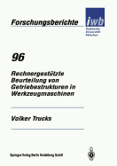 Rechnergesttzte Beurteilung von Getriebestrukturen in Werkzeugmaschinen