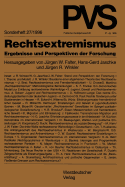 Rechtsextremismus: Ergebnisse Und Perspektiven Der Forschung