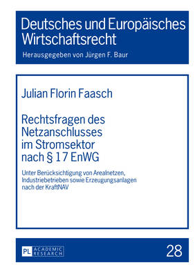 Rechtsfragen des Netzanschlusses im Stromsektor nach  17 EnWG: Unter Beruecksichtigung von Arealnetzen, Industriebetrieben sowie Erzeugungsanlagen nach der KraftNAV - Baur, J?rgen F, and Faasch, Julian