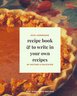 Recipe Book to write in your own recipes