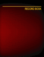 Record Book: 3 Columns, 8.5x11", 128 Pages