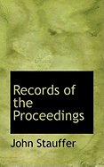 Records of the Proceedings