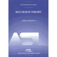 Recursion Theory: Lecture Notes in Logic 1