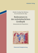 Redeszenen in Der Mittelalterlichen Grossepik: Komparatistische Perspektiven