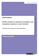 Reelle Analysis in mehreren Variablen und komplexe Analysis in einer Variable: Mehrdimesionale Analysis f?r Lehramtskandidaten