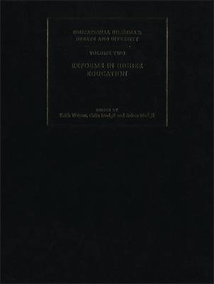 Reforms in Higher Education - Watson, Keith, and Modgil, Celia, and Modgil, Sohan