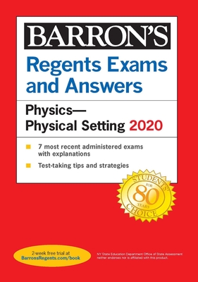 Regents Exams and Answers: Physics--Physical Setting 2020 - Lazar, Miriam