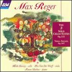 Reger: 3 Suites For Solo Cello, Op.131c - Ivo Jan van der Werff (viola); Keith Harvey (cello); Simon Marlow (piano)