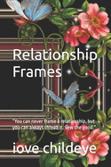 Relationship Frames: "You can never frame a relationship, but you can always thread it. Sew the good."