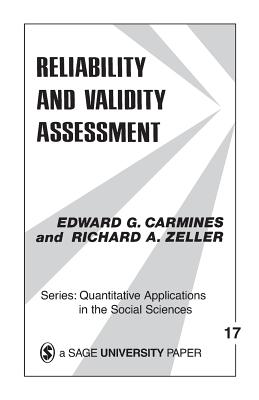 Reliability and Validity Assessment - Carmines, Edward G, and Zeller, Richard a