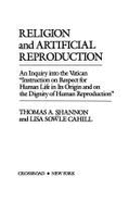 Religion & Artificial Reproduc - Shannon, Thomas, and Cahill, Lisa S