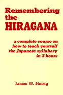 Remembering the Hiragana