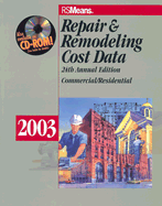 Repair & Remodeling Cost Data: Commercial/Residential - Chandler, Howard (Editor)