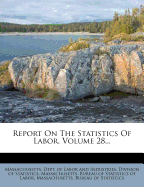Report on the Statistics of Labor, Volume 28...