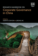 Research Handbook on Corporate Governance in China