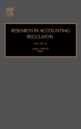 Research in Accounting Regulation: Volume 18