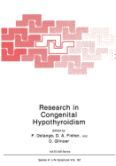 Research in Congenital Hypothyroidism