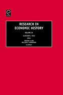 Research in Economic History, Volume 25