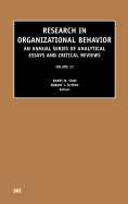 Research in Organizational Behavior: Volume 23