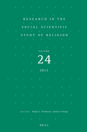 Research in the Social Scientific Study of Religion, Volume 24