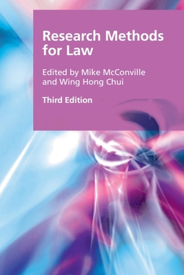 Research Methods for Law - McConville, Mike (Editor), and Chui (Editor)