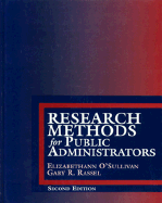 Research Methods for Public Administrators