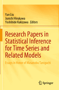 Research Papers in Statistical Inference for Time Series and Related Models: Essays in Honor of Masanobu Taniguchi