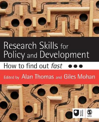 Research Skills for Policy and Development: How to Find Out Fast - Thomas, Alan, Dr. (Editor), and Mohan, Giles (Editor)