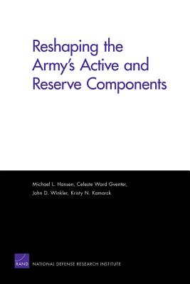 Reshaping the Army's Active and Reserve Components - Gventer, Celeste Ward, and Winkler, John D, and Kamarck, Kristy N