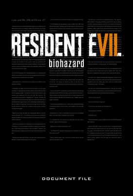 Resident Evil 7: Biohazard Document File - Capcom
