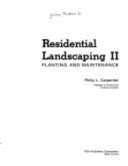 Residential Landscaping II 1092 - Carpenter, Philip L