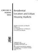 Residential Location and Urban Housing Markets
