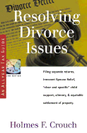Resolving Divorce Issues