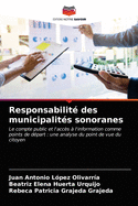 Responsabilit? des municipalit?s sonoranes