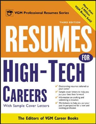 Resumes for High Tech Careers - VGM Career Books