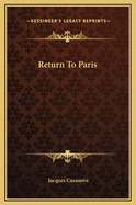 Return to Paris