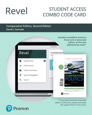 Revel for Comparative Politics -- Combo Access Card - Samuels, David