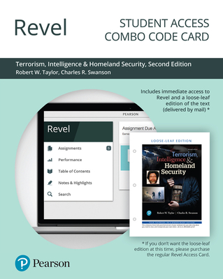 Revel for Terrorism, Intelligence and Homeland Security - Combo Access Card - Swanson, Charles R, and Taylor, Robert W