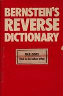 Reverse Dictionary