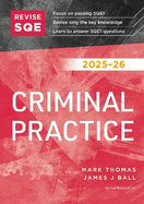 Revise SQE Criminal Practice 2025/26: SQE1 Revision Guide