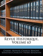 Revue Historique, Volume 65