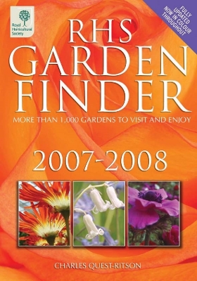 Rhs Garden Finder 2007-2008 - Quest-Ritson, Charles, and Royal Horticultural Society